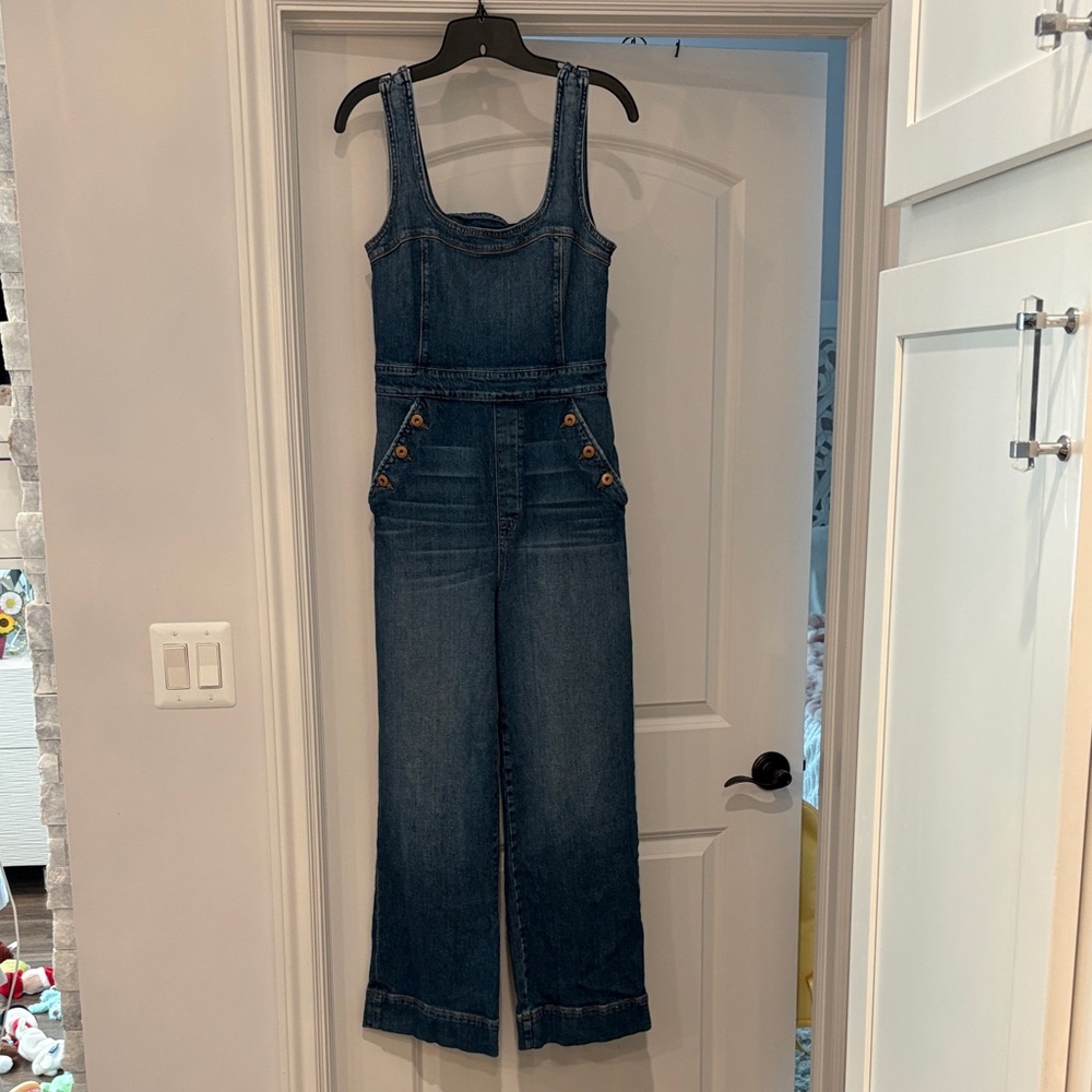 Jonathan Simkhai Denim Jumpsuit